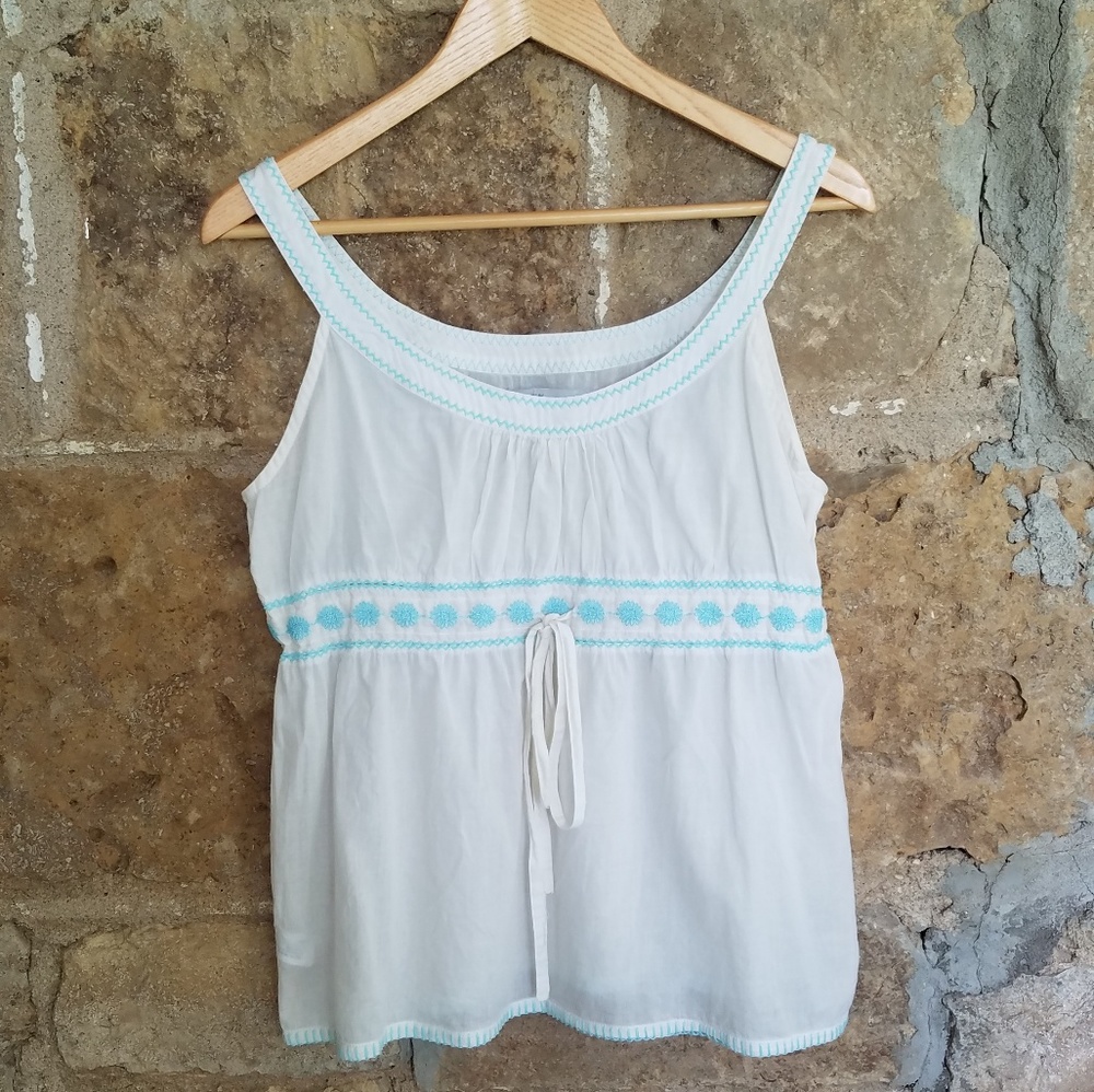 Old Navy embroidered tank top
